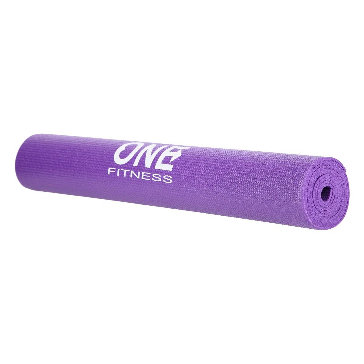 Übungsmatte Rutschfeste Yogamatte – 173,5 cm lang für komfortables Training Lila