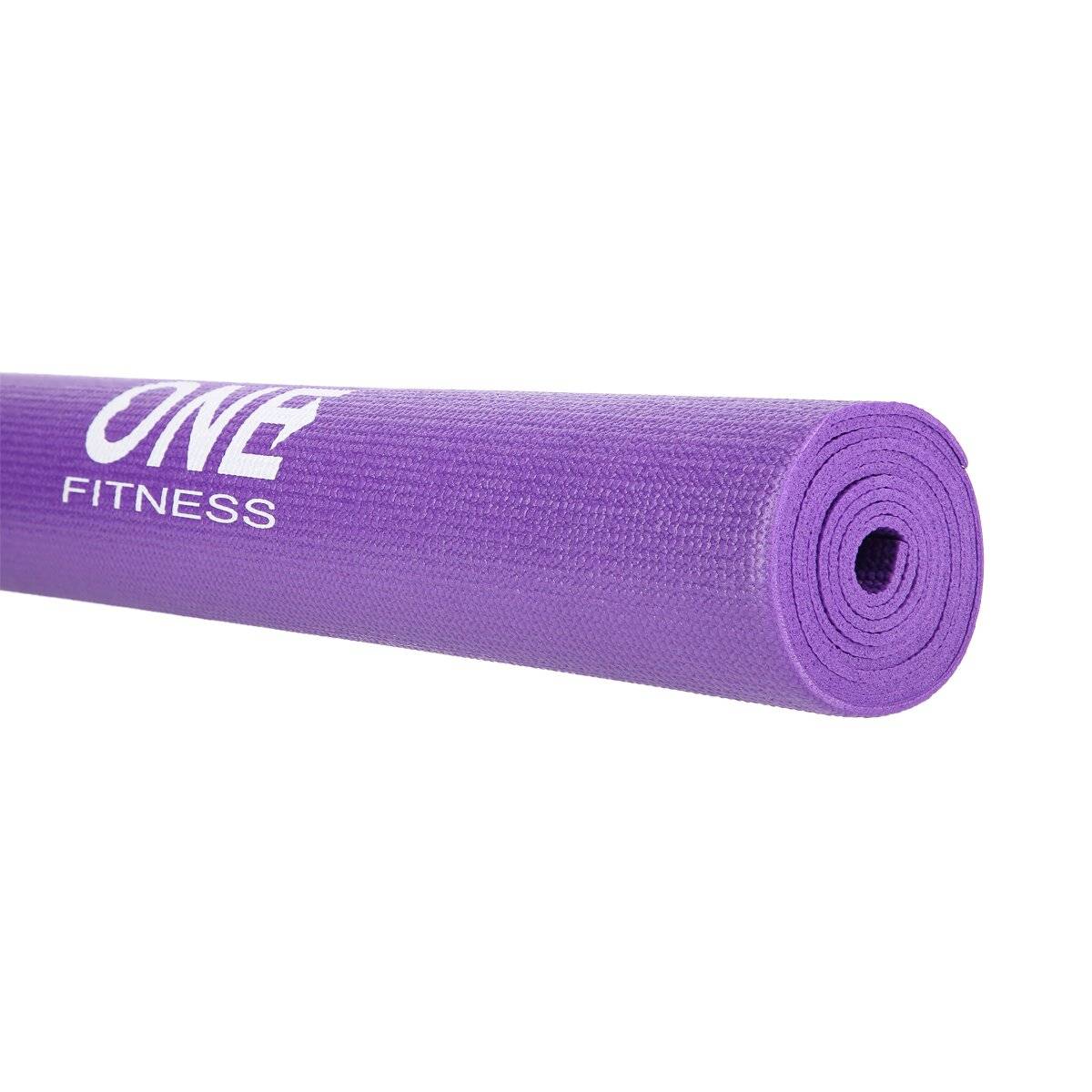 Übungsmatte Rutschfeste Yogamatte – 173,5 cm lang für komfortables Training Lila