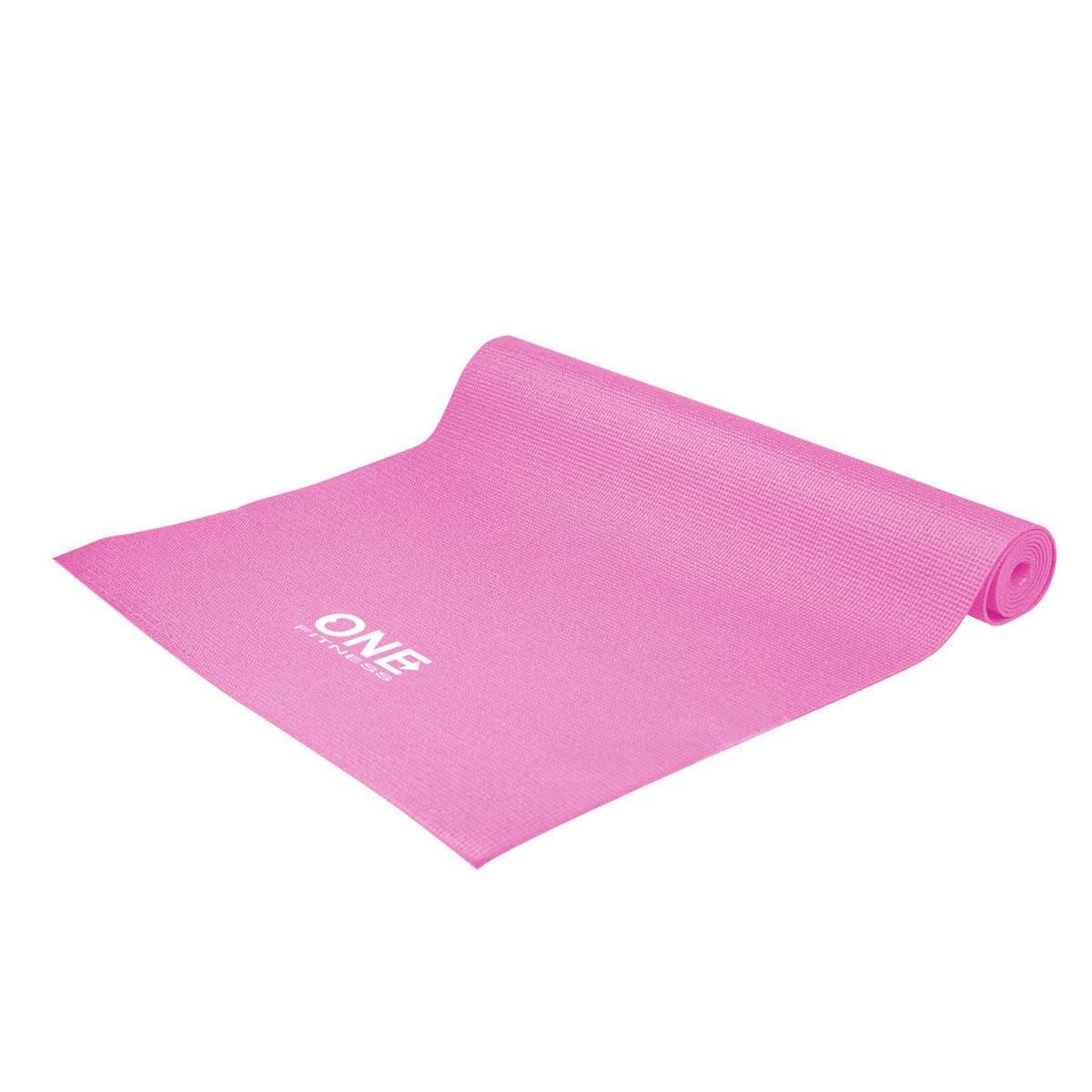 Übungsmatte Rutschfeste Yogamatte – 173,5 cm lang für komfortables Training Pink