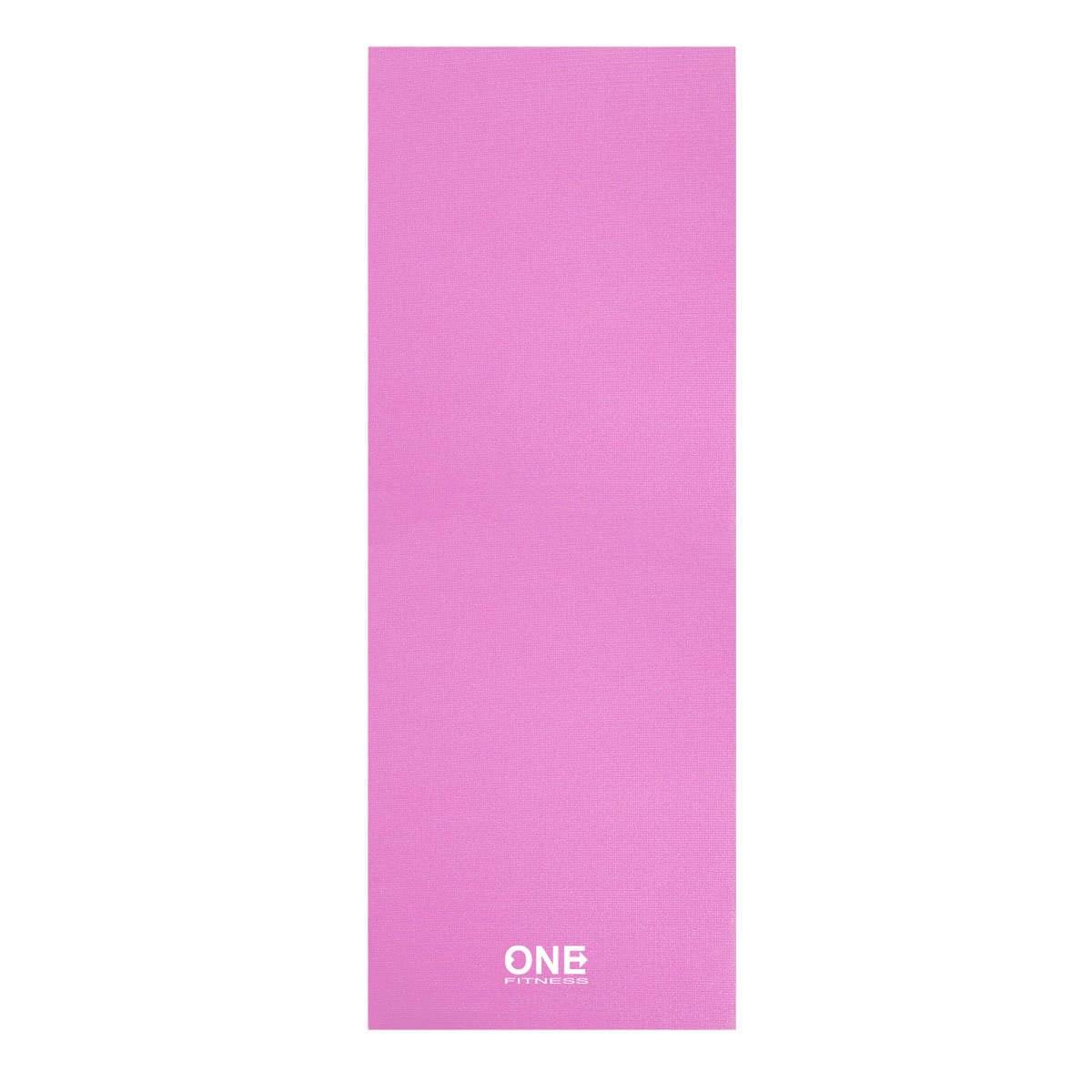 Übungsmatte Rutschfeste Yogamatte – 173,5 cm lang für komfortables Training Pink