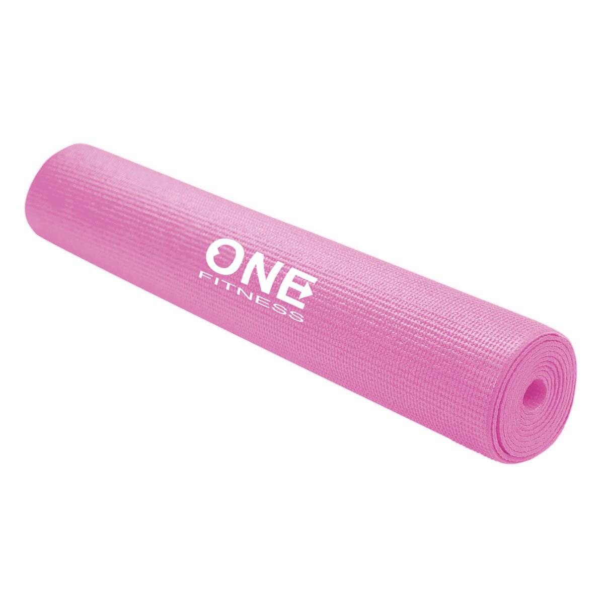 Übungsmatte Rutschfeste Yogamatte – 173,5 cm lang für komfortables Training Pink