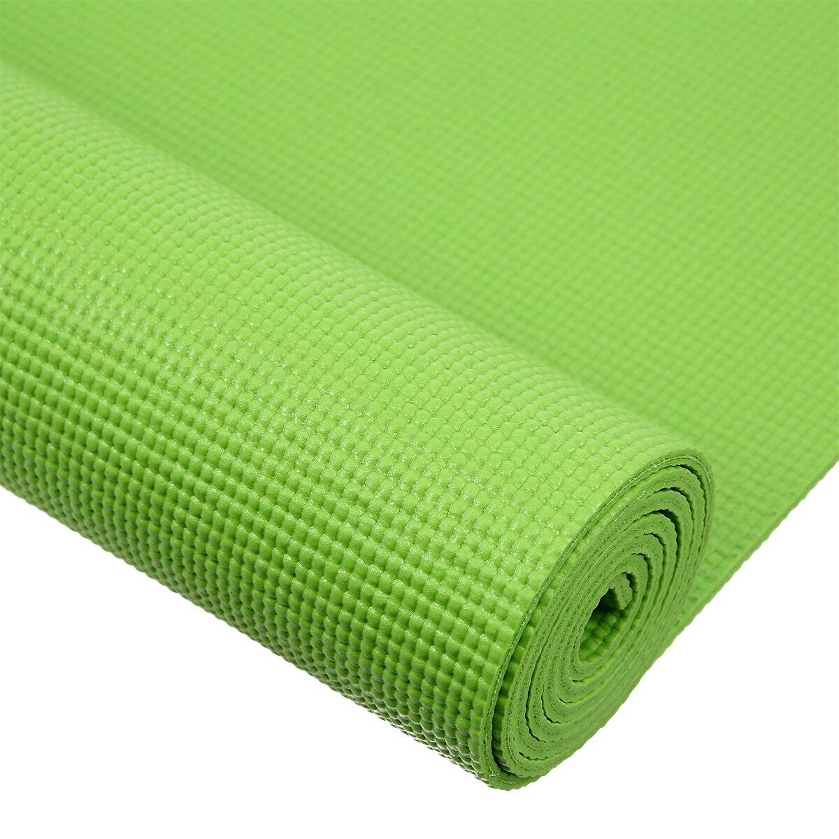 Rutschfeste Übungsmatte – 173 cm lange Yogamatte für Komfort und Stabilität Grün
