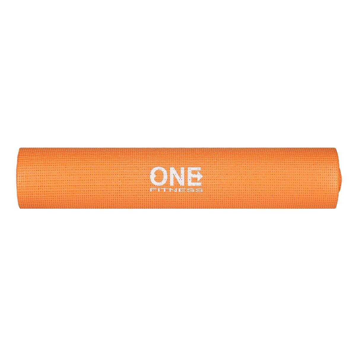 Rutschfeste Übungsmatte – 173 cm lange Yogamatte für Komfort und Stabilität Orange