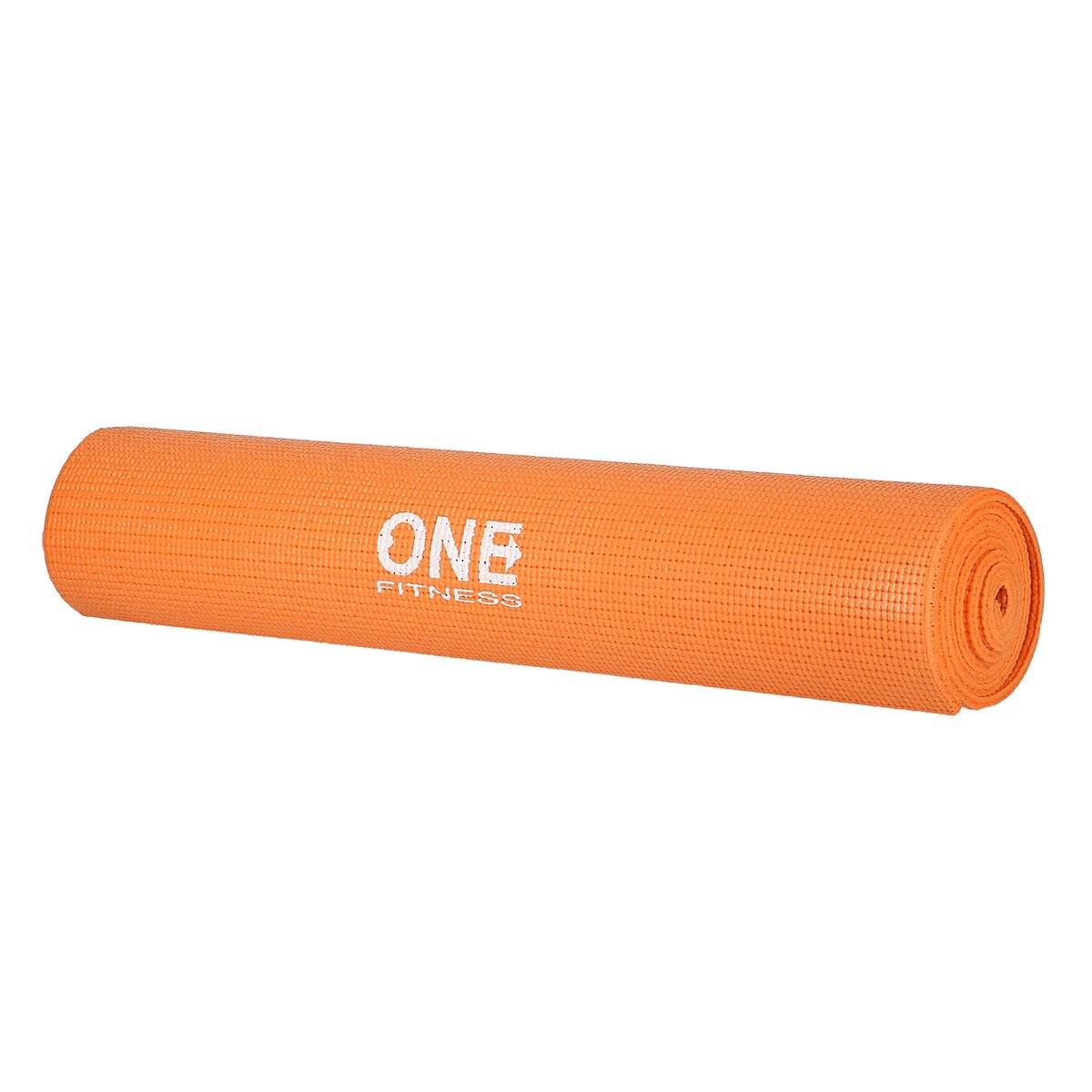 Rutschfeste Übungsmatte – 173 cm lange Yogamatte für Komfort und Stabilität Orange