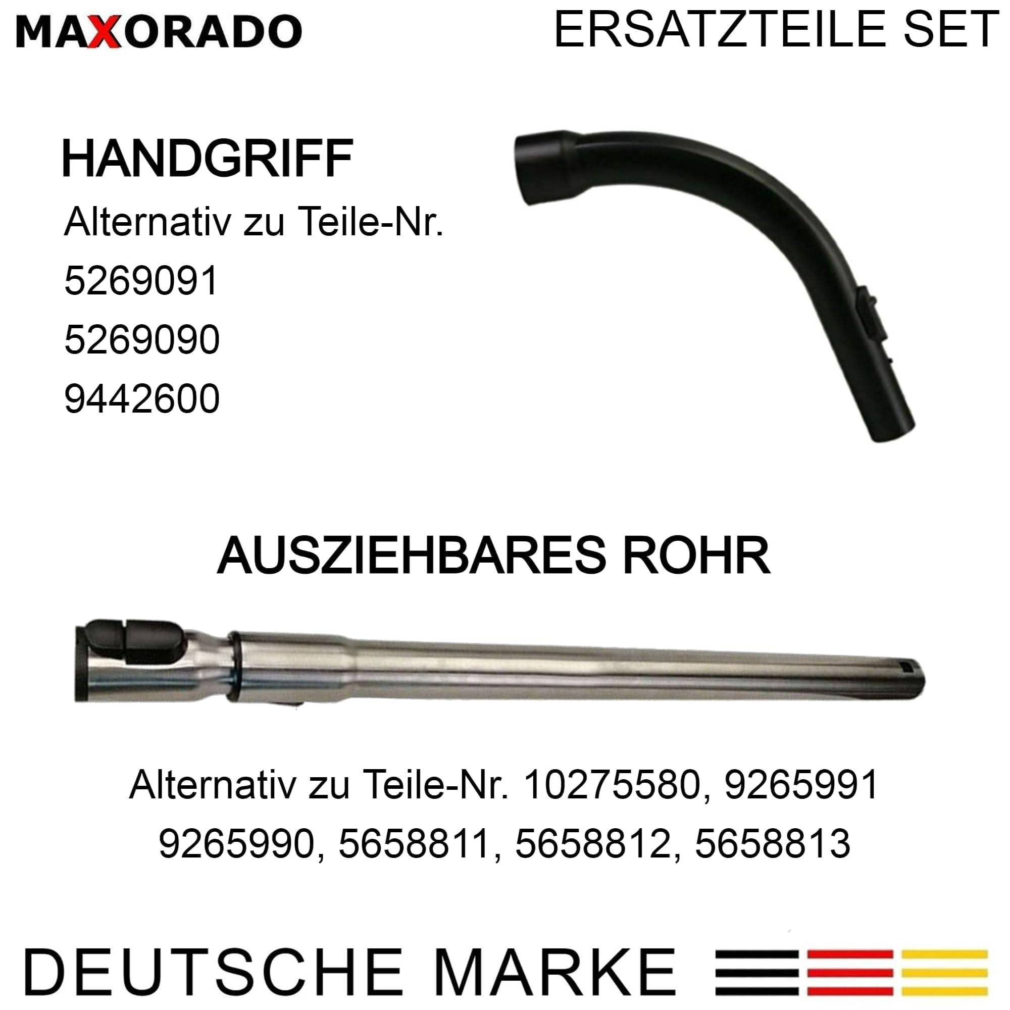 Rohr Griff für Miele S644 S500 S4222 S4101 S5000 S 644 500 4222 4101 5000 Staubsauger Ersatzteile set für Original Rohr
