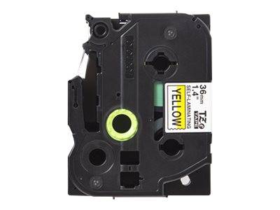 Schriftband Brother 36mmx8m gelb/schwarz TZe-SL661 Multimedia-Technik Schriftbänder