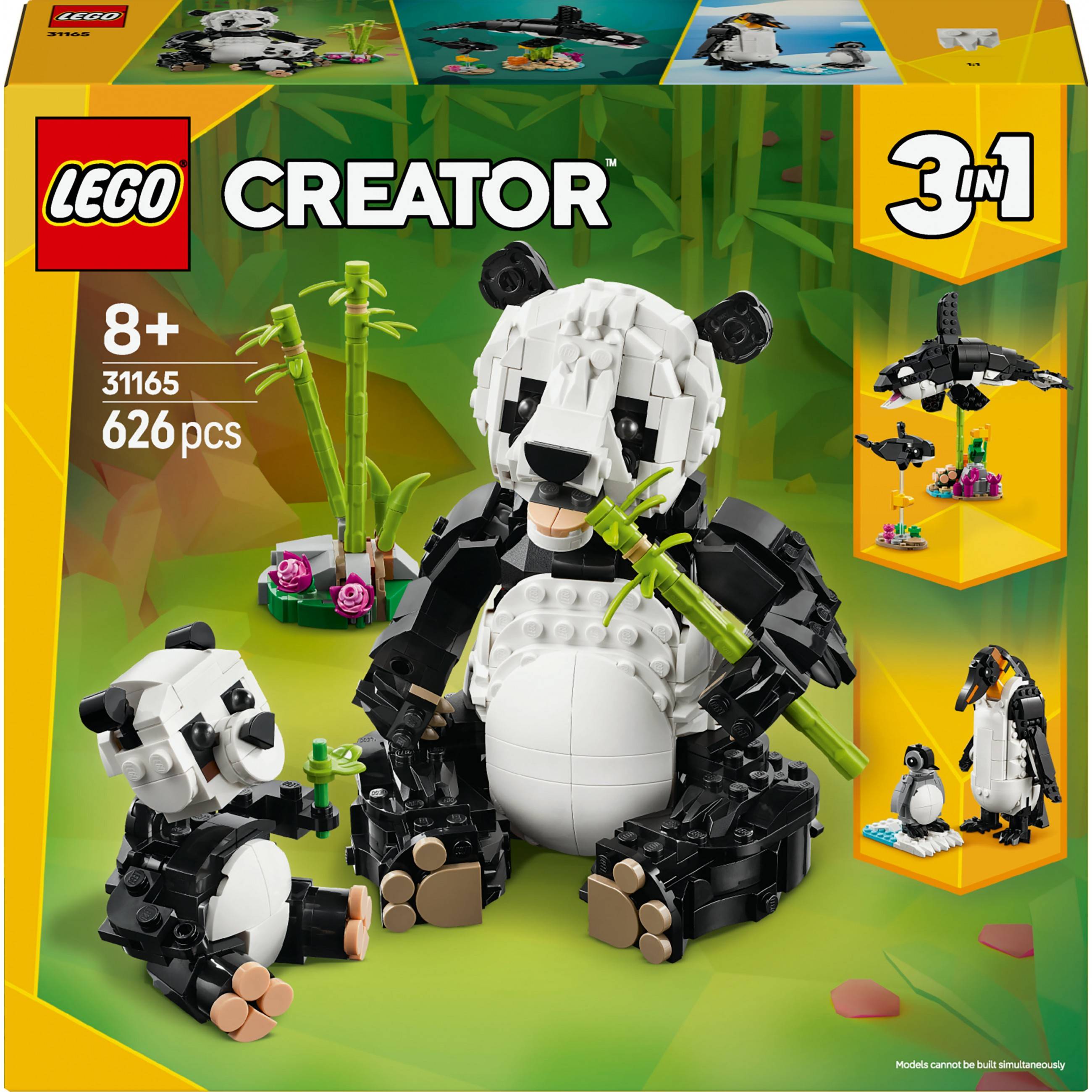 LEGO LEG ANIMAUX SAUVAGES FAMILLE PANDAS Home & Living Spielzeug