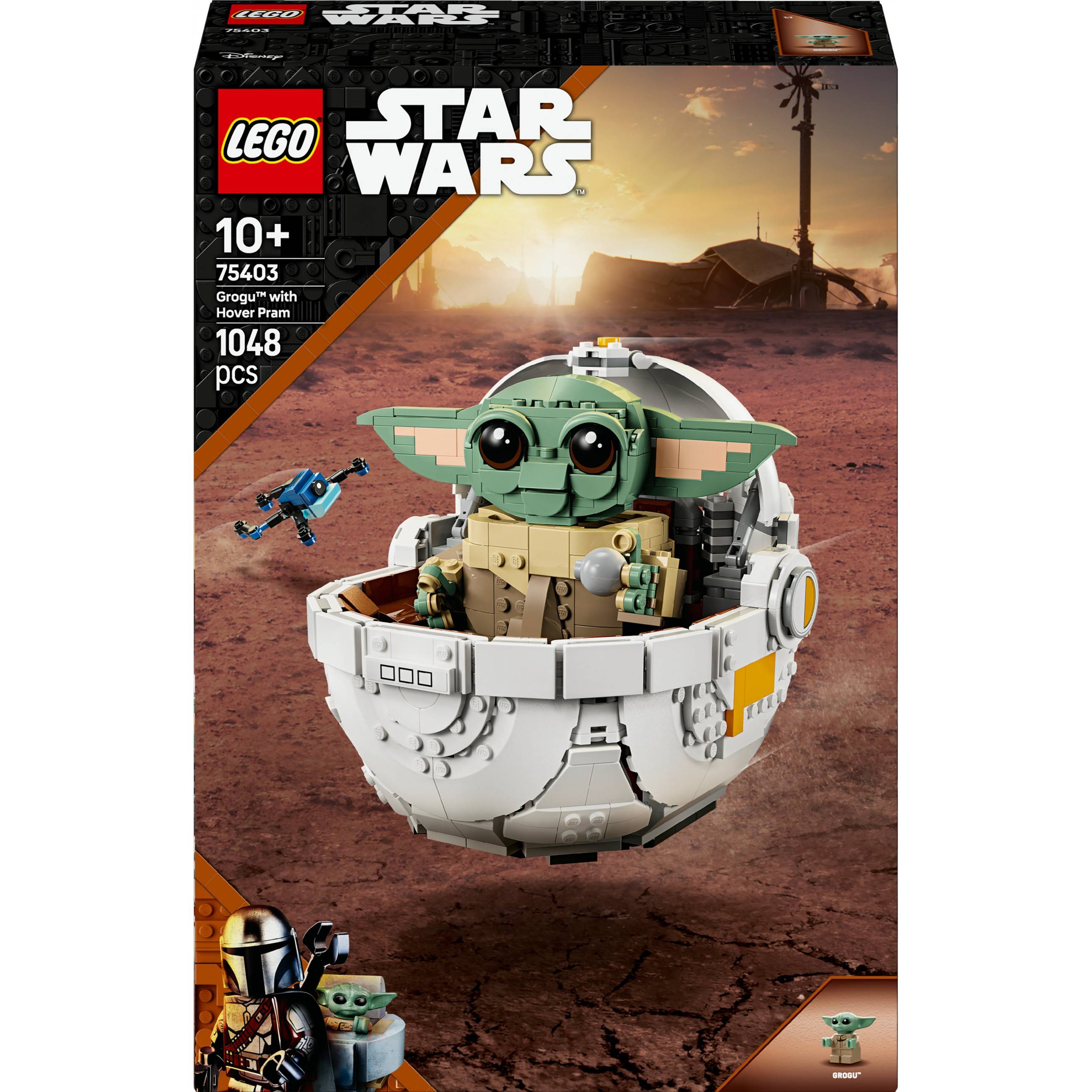 LEGO Grogu in seiner Repulsorwiege Home & Living Spielwaren