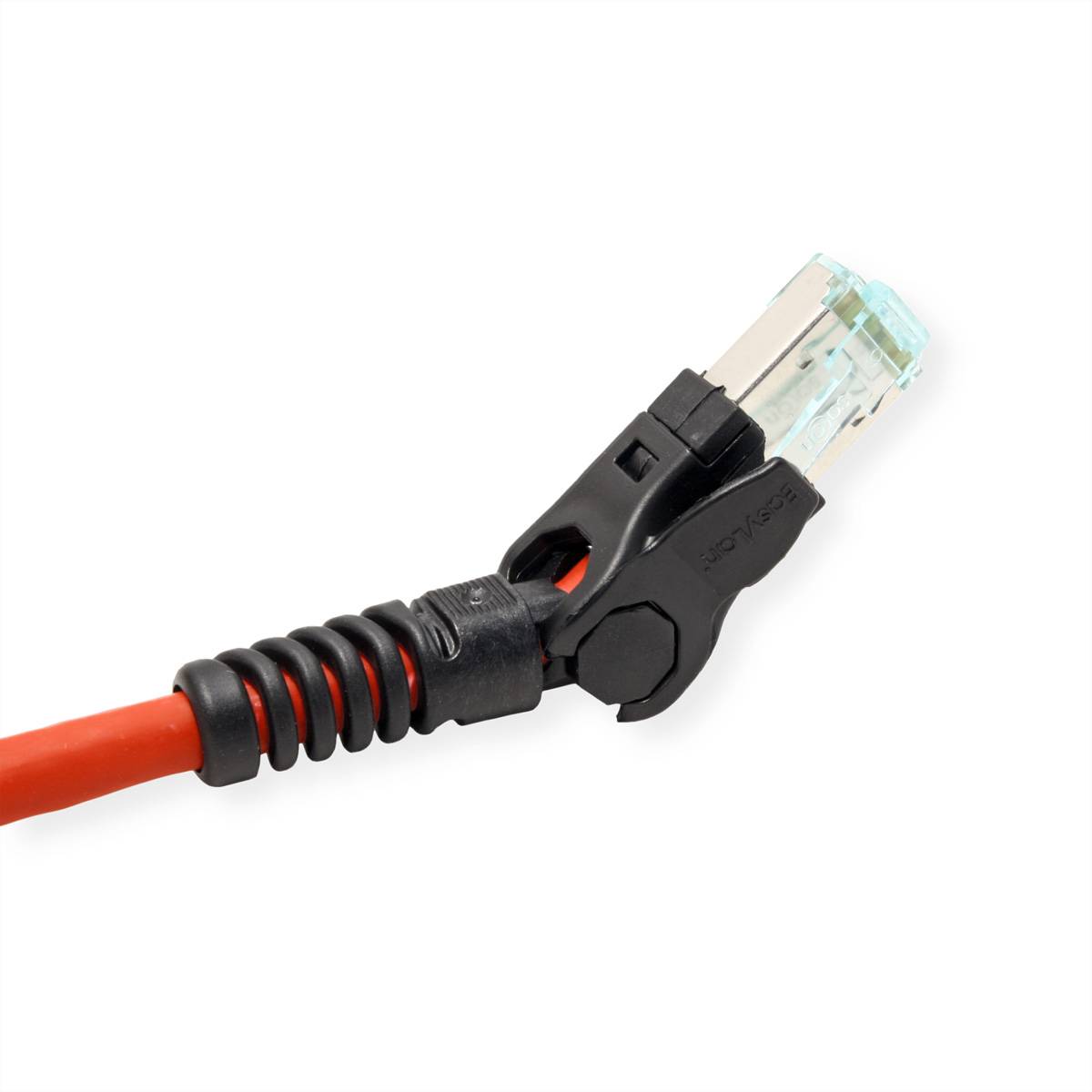 EasyLan VarioBoot Patchkabel Cat.6A, S/FTP, rot, 0,5 m