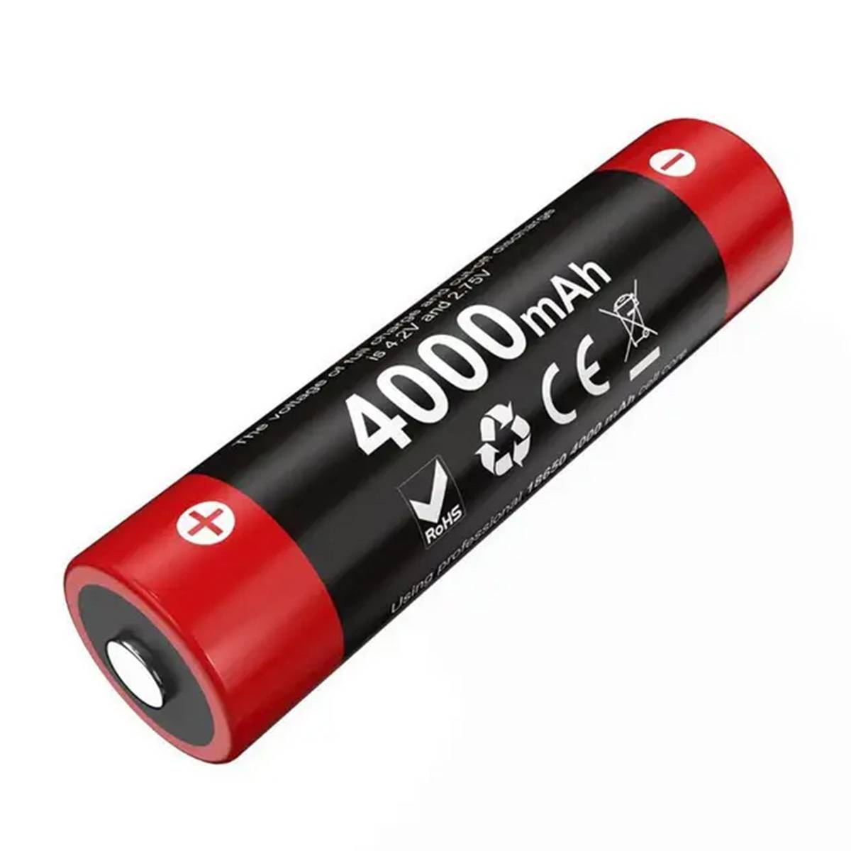 Klarus 18GT-40 | 18650 geschützter Lithium-Ionen Akku 3,6V 4000mAh