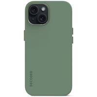 Decoded AntiMicrobial Silicone Backcover iPhone 15 Plus Sage Leaf - Cover - Apple - iPhone 15 Plus - 17 cm (6.7") - Gr�