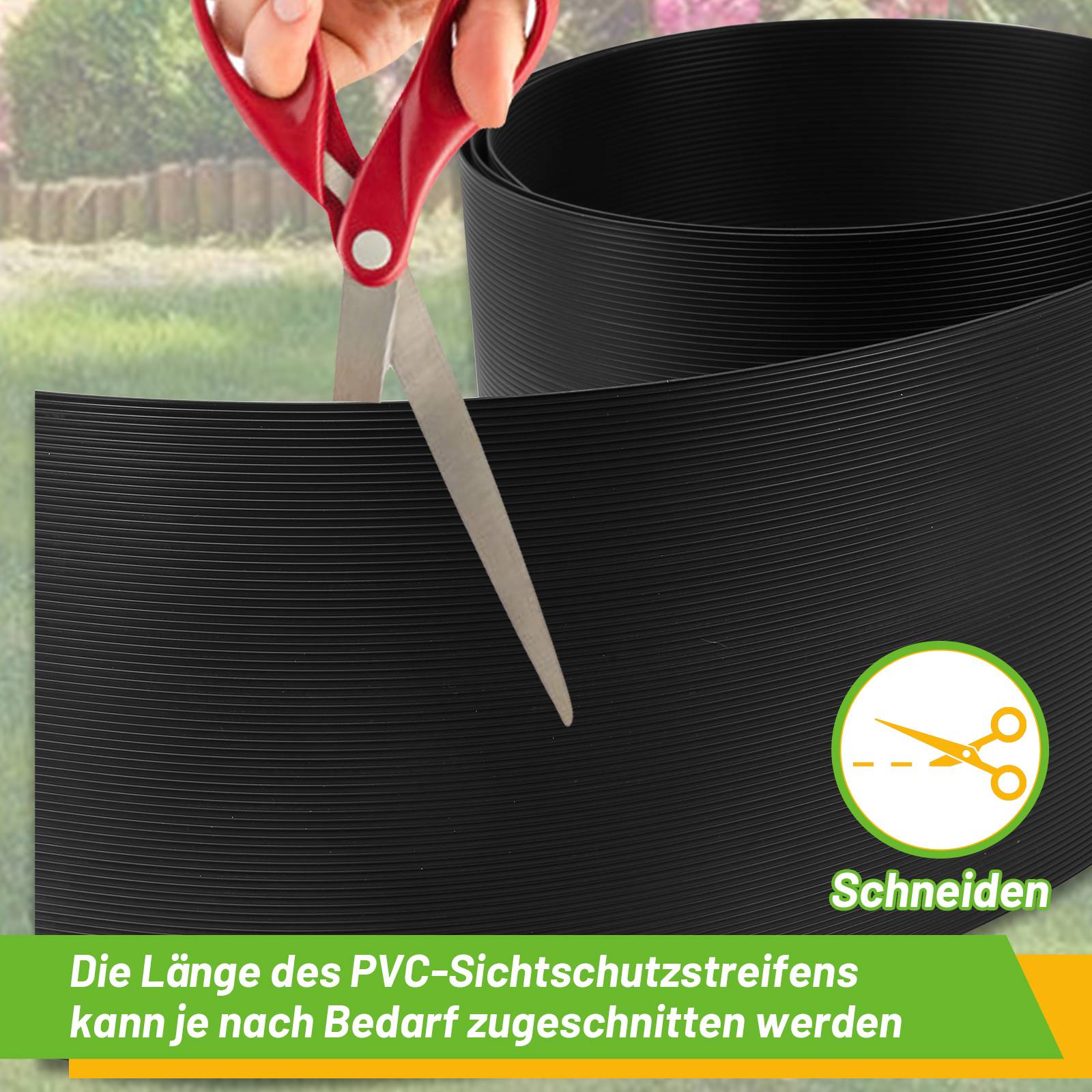 20 Stück Hart-PVC Anthrazit Sichtschutzstreifen für Doppelstabmatten 2,5mx19cm Zaunsichtschutz für Balkon Gartenzaun