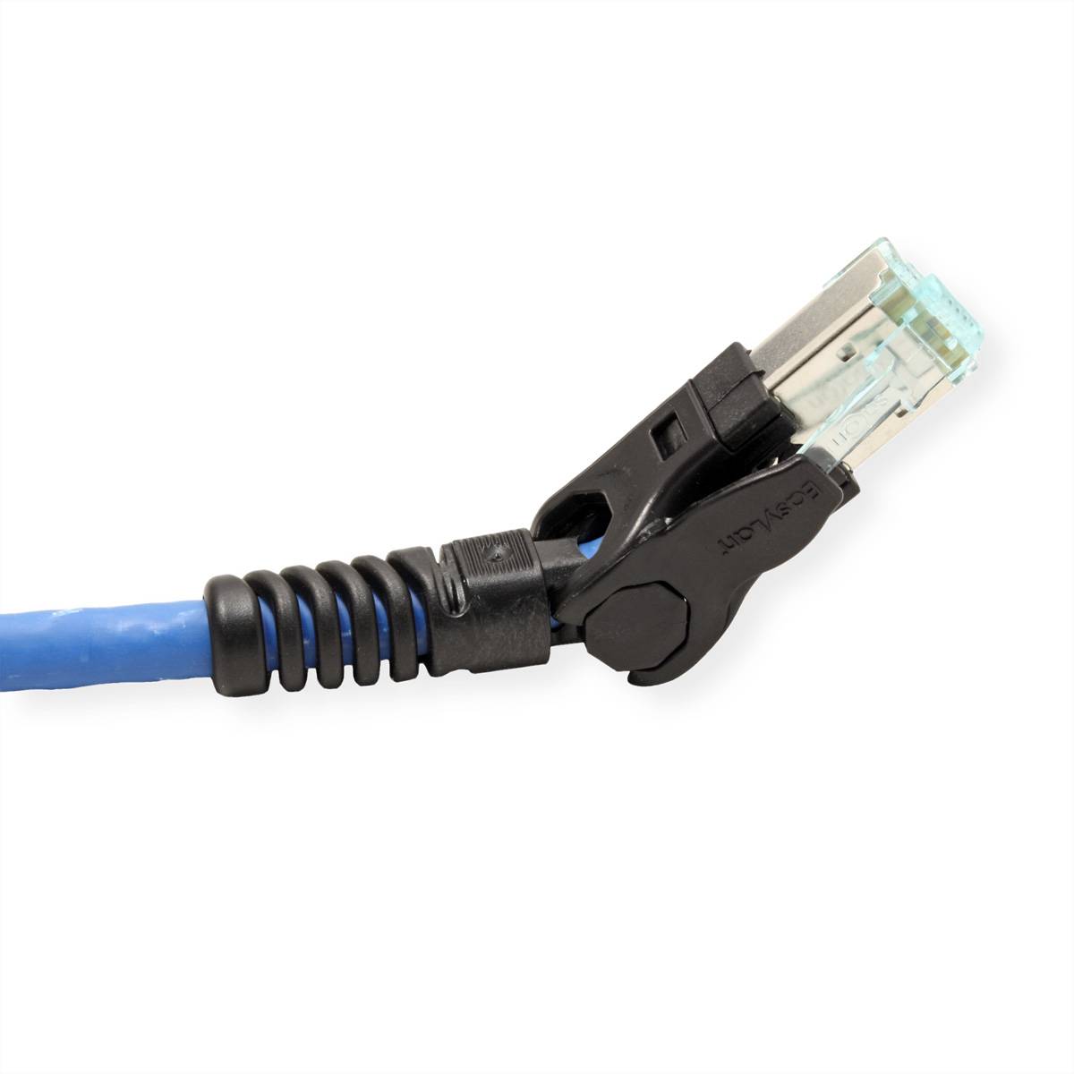 EASYLAN - VarioBoot Patchkabel Kat.6A S/FTP blau 1.50m - FTP - SFTP