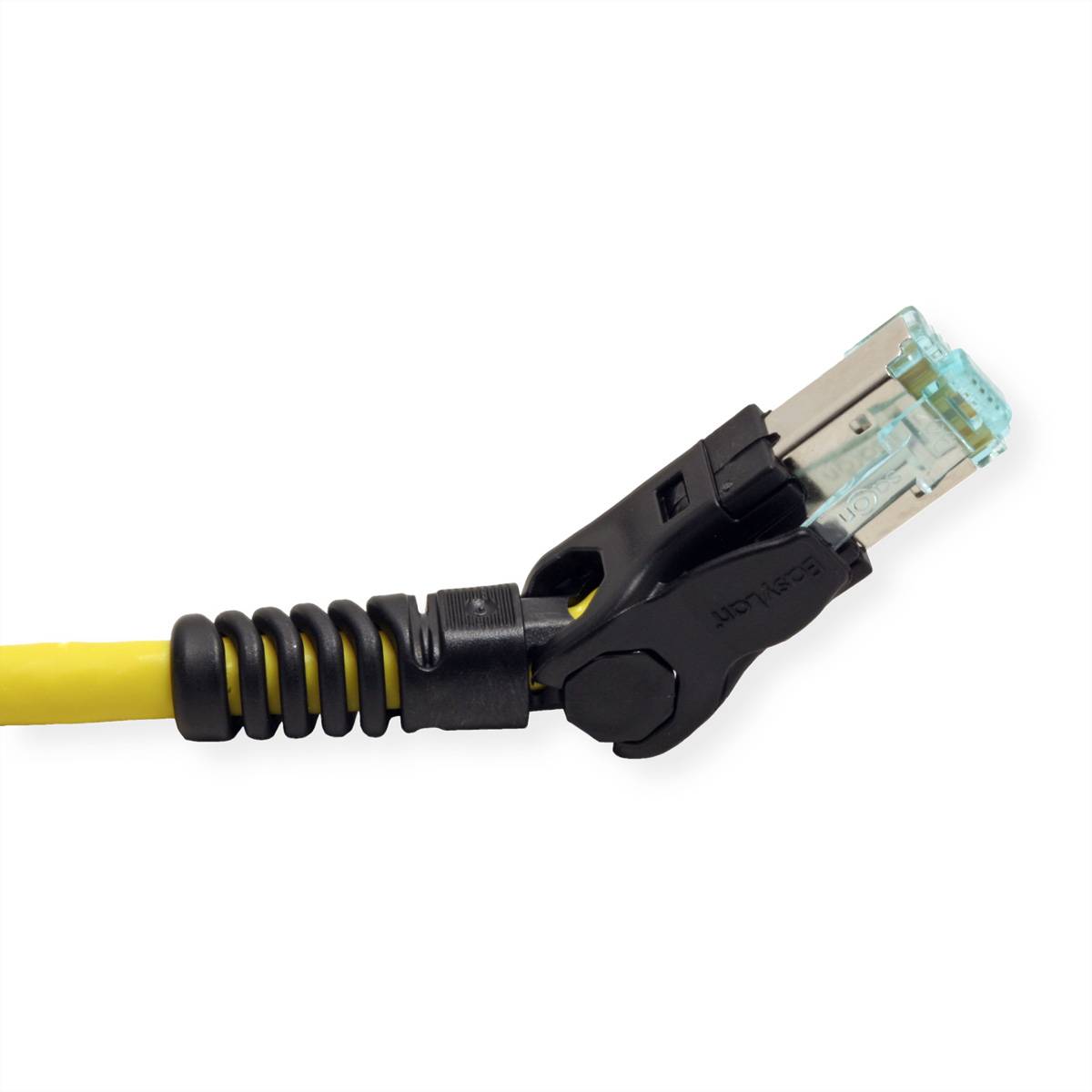 EasyLan VarioBoot Patchkabel Cat.6A, S/FTP, gelb, 0,5 m