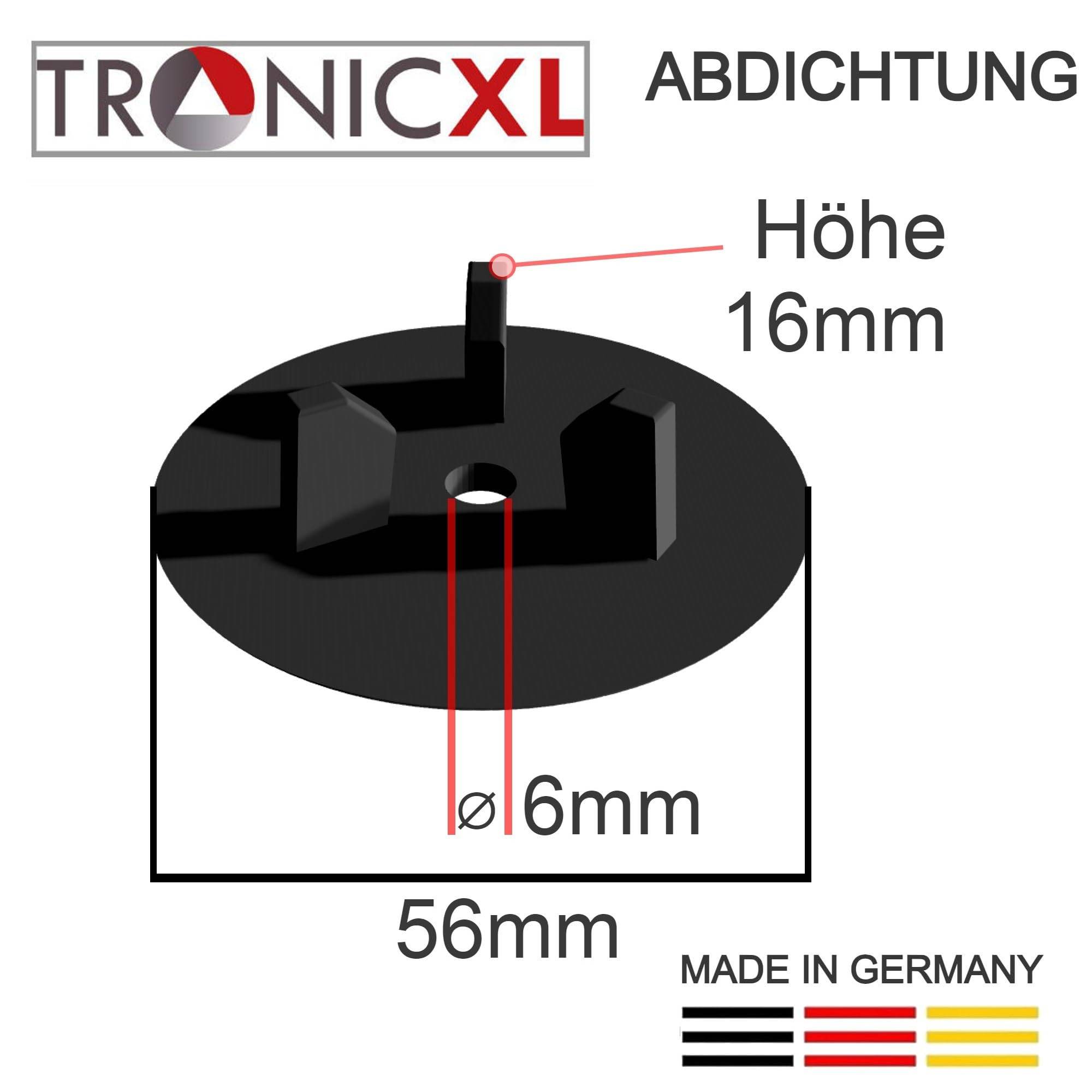 2 Stück Ersatzdichtung passend für IKEA Domsjö Atlant Spüle Stöpsel Dichtung Siphon Ablauf Ersatzteil Küche Zubehör