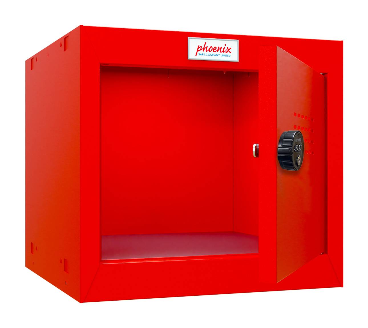 Phoenix CL0344RRC Würfel-Schließfach Cube Locker 44L Rot - Kombinationsschloss - Für Hause, Büro, Fitness, Schüle