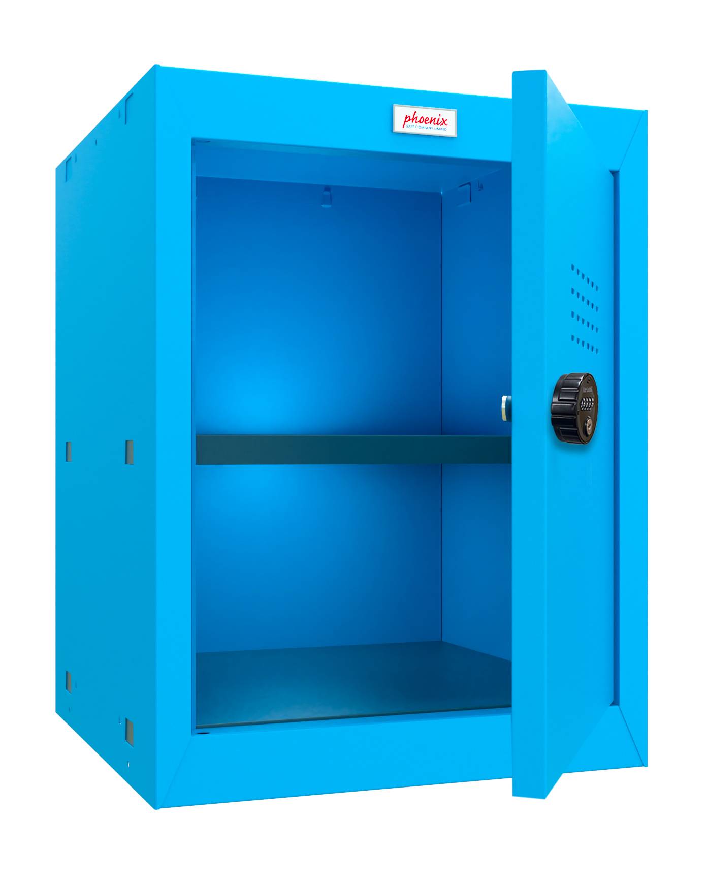 Phoenix CL0544BBC Würfel-Schließfach Cube Locker 66L Blau - Kombinationsschloss - Für Hause, Büro, Fitness, Schüle