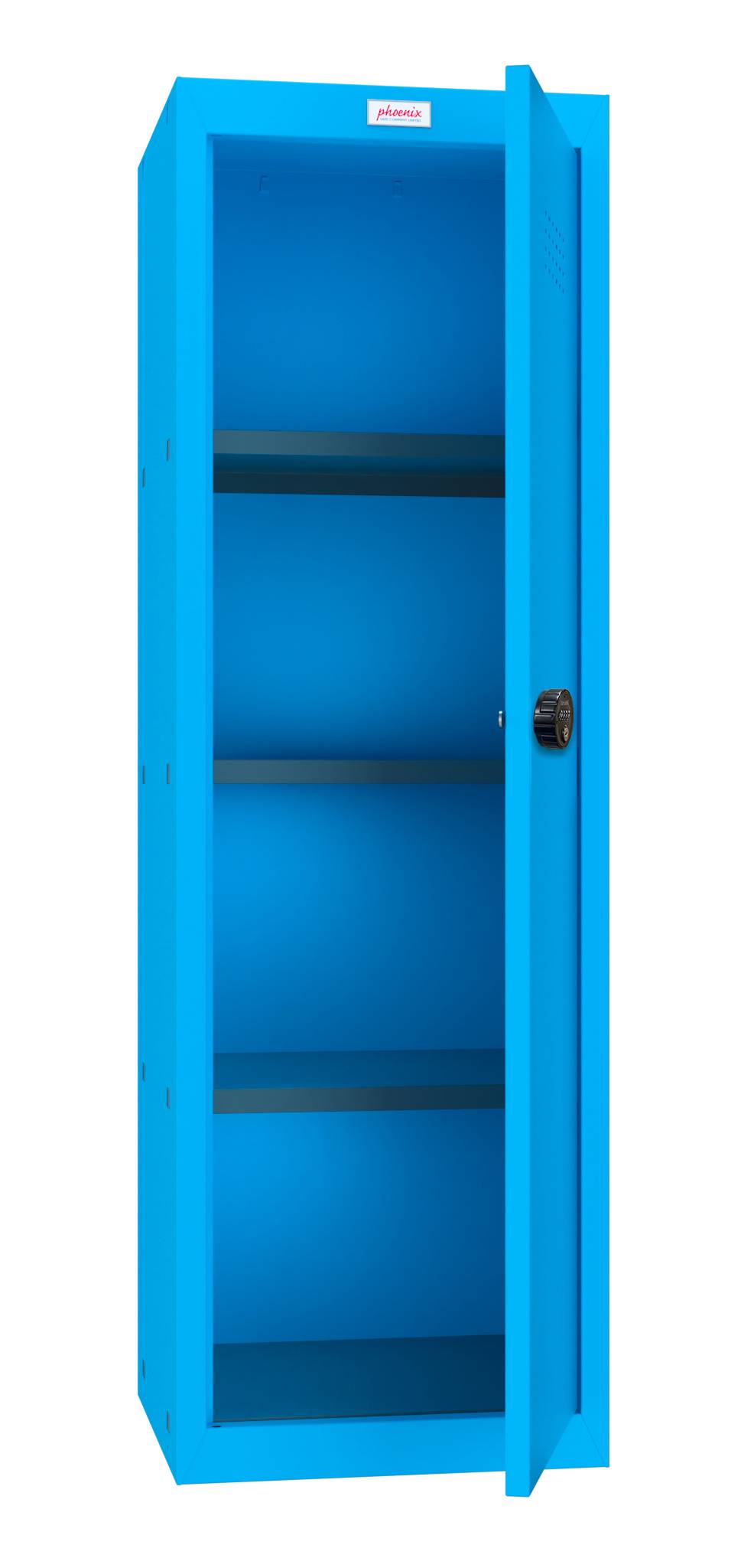 Phoenix CL1244BBC Würfel-Schließfach Cube Locker 173L Blau - Kombinationsschloss - Für Hause, Büro, Fitness, Schüle