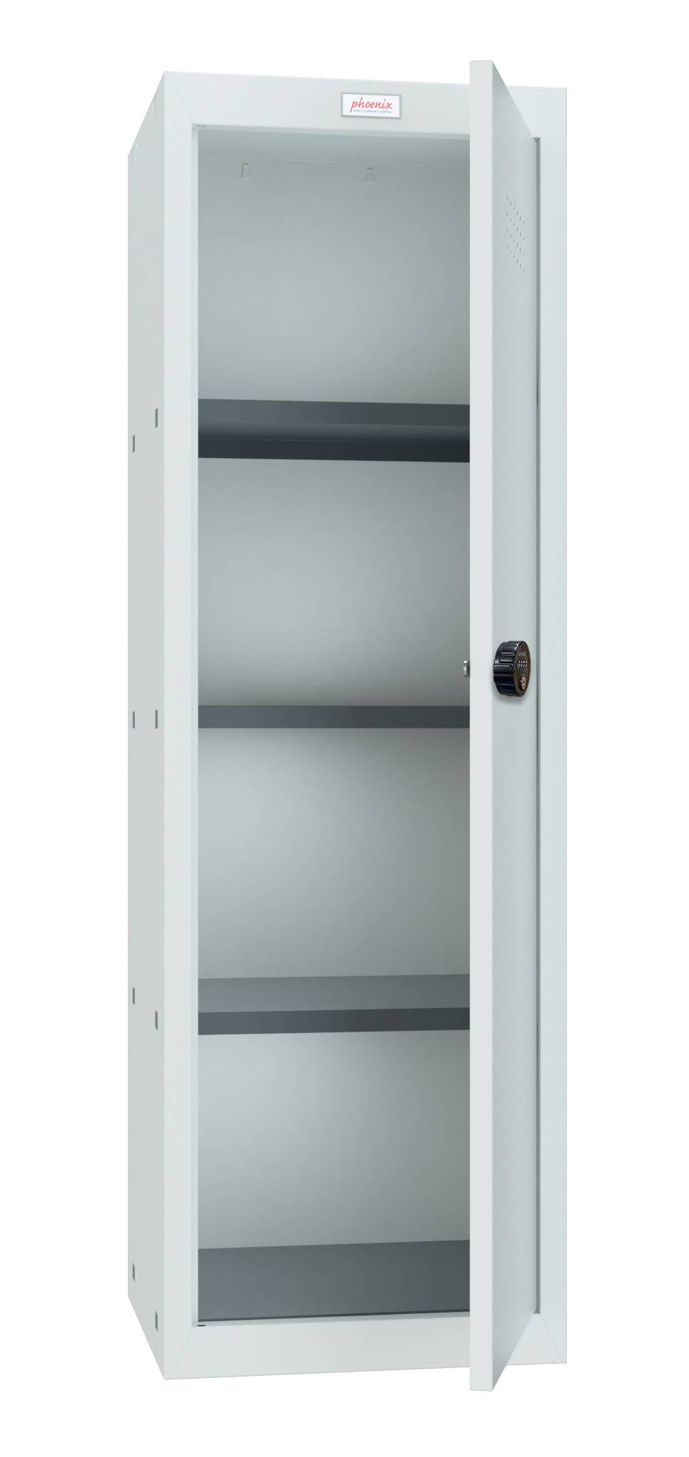 Phoenix CL1244GGC Würfel-Schließfach Cube Locker 173L Grau - Kombinationsschloss - Für Hause, Büro, Fitness, Schüle
