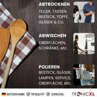 20x Geschirrtücher Baumwolle Spültuch Küchentücher Küchentuch Abtrocken Tuch Tücher bunt 20x Geschirrtücher Baumwolle Spültuch Küchentücher Küchentuch Abtrocken Tuch Tücher bunt