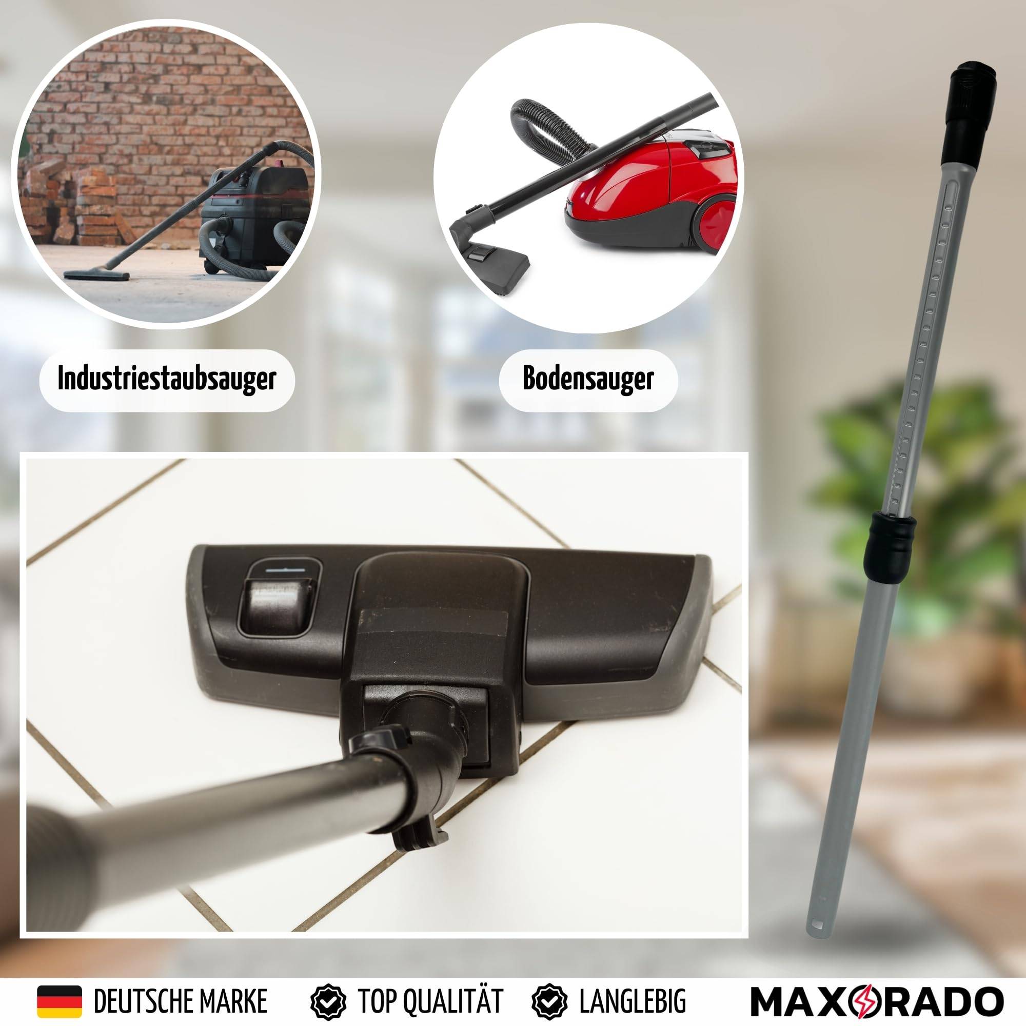 Ersatzteil für Bosch Staubsaugerrohr GL-30 BGL3B110 BGL3B112 BGL3B330 BGL3 B112 B330 C235 A310 GL 30 GL30