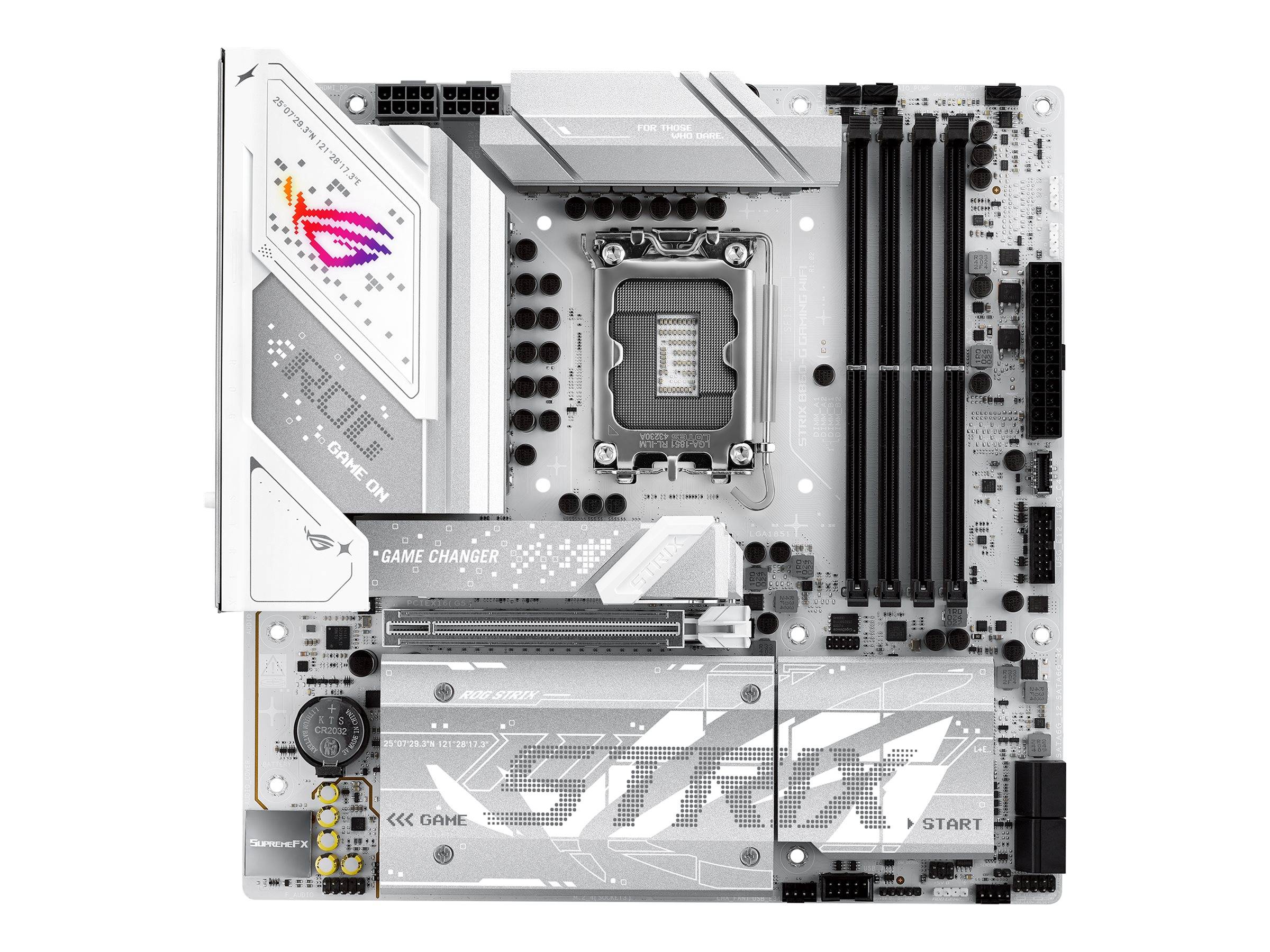 ASUS ROG STRIX B860-G GAMING WIFI - Motherboard - micro ATX - LGA1851-Sockel - B860 Chipsatz - USB4, USB 3.2 Gen 2, USB-