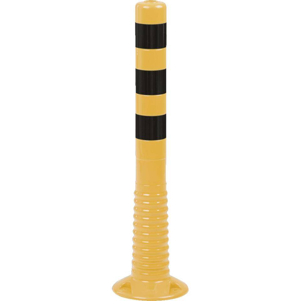 K.57 Absperrpfosten StandUp, flexibel, gelb, Polyurethan, Ø 80mm, 750mm