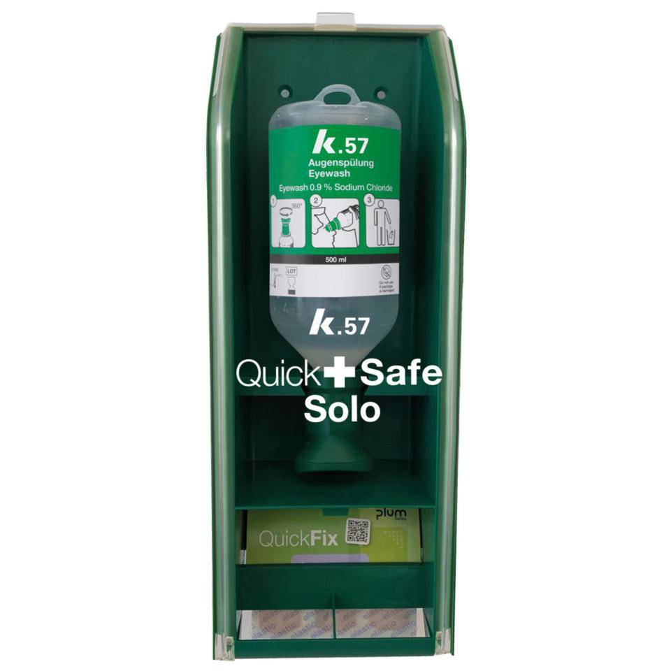 K.57 Erste-Hilfe-Station QuickSafe Solo, gefüllt, 370x126x92mm