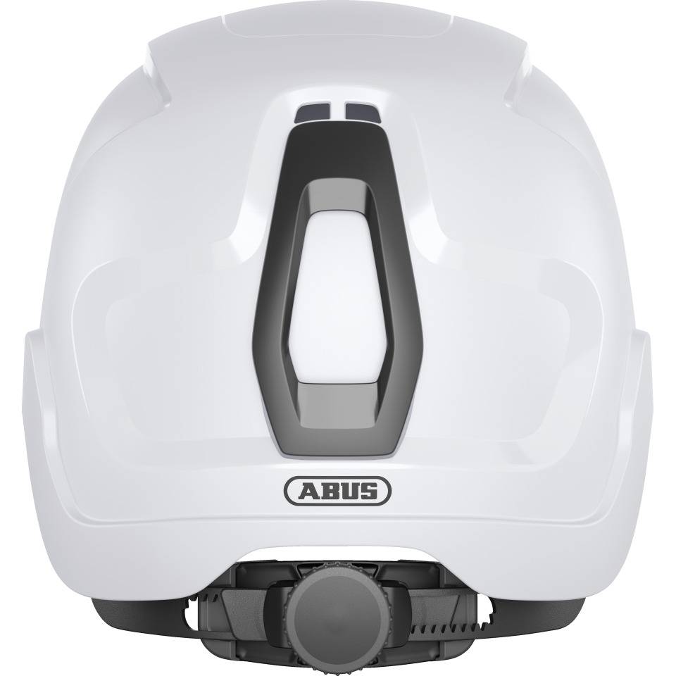 ABUS Arbeitsschutzhelm Scator, Kat.II, kurzer Schirmm, polar-weiß, 53-63 cm