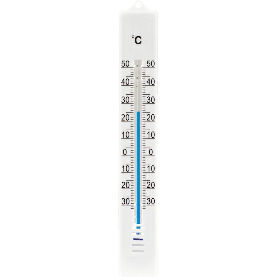 Hama Innen- und Außenthermometer, analog, Kunststoff, 18cm