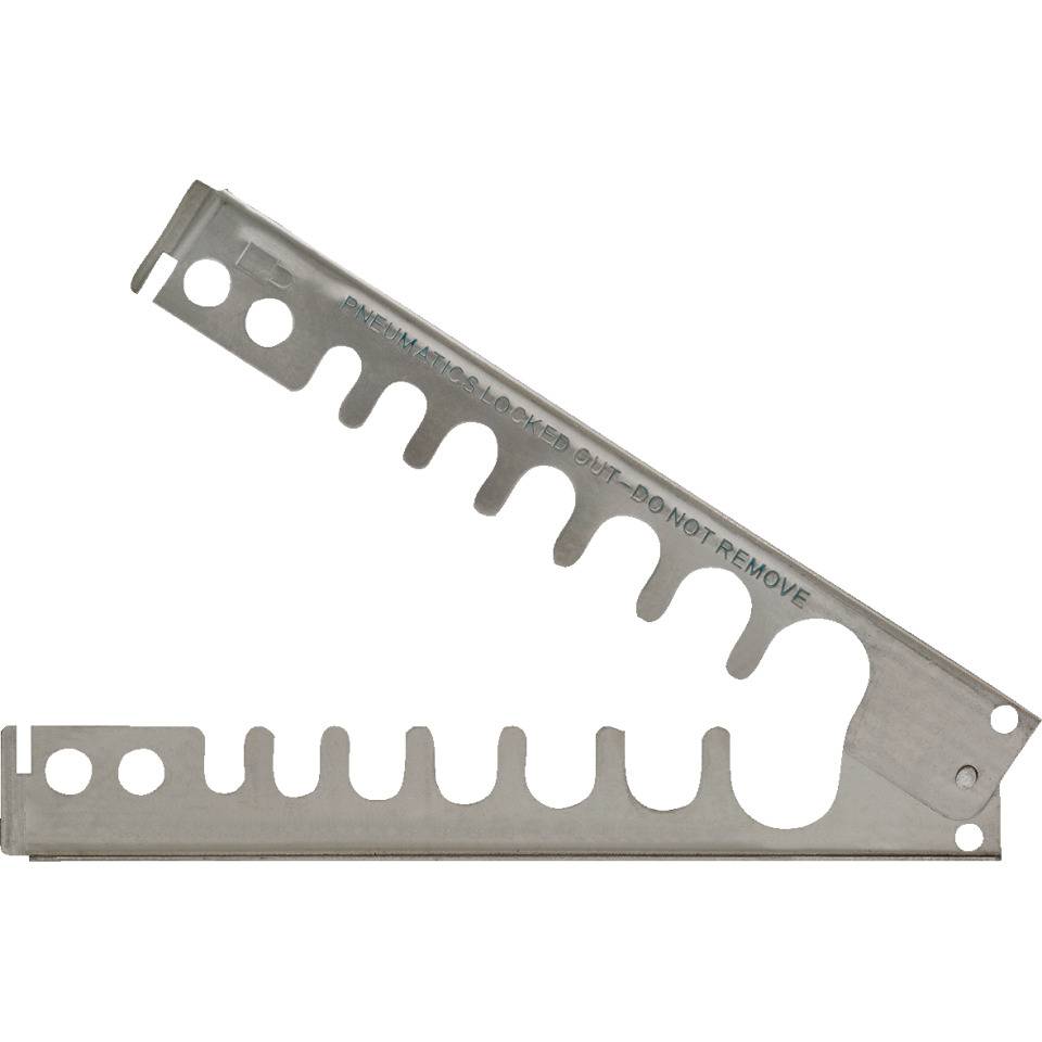 ABUS Druckluftanschluss-Verriegelung P604, für Ø 7,5 bis 20mm, Edelstahl