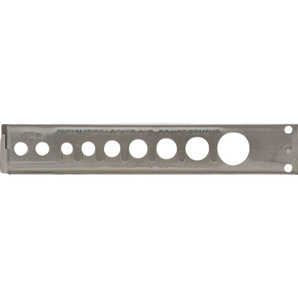 ABUS Druckluftanschluss-Verriegelung P604, für Ø 7,5 bis 20mm, Edelstahl