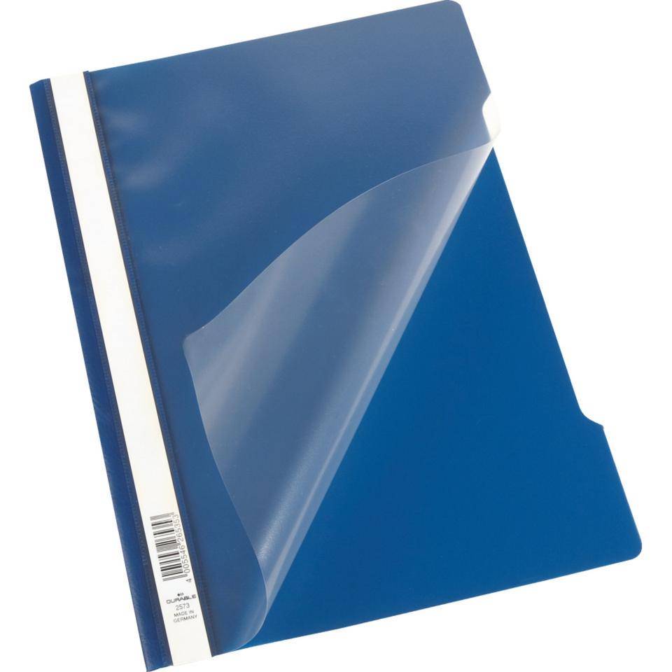 DURABLE Sichthefter A4, dunkelblau, Kunststoff, 10/VE