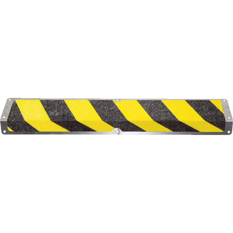 K.57 Treppenkantenprofil, R13, schwarz/gelb, Aluminium, 120x635x45mm
