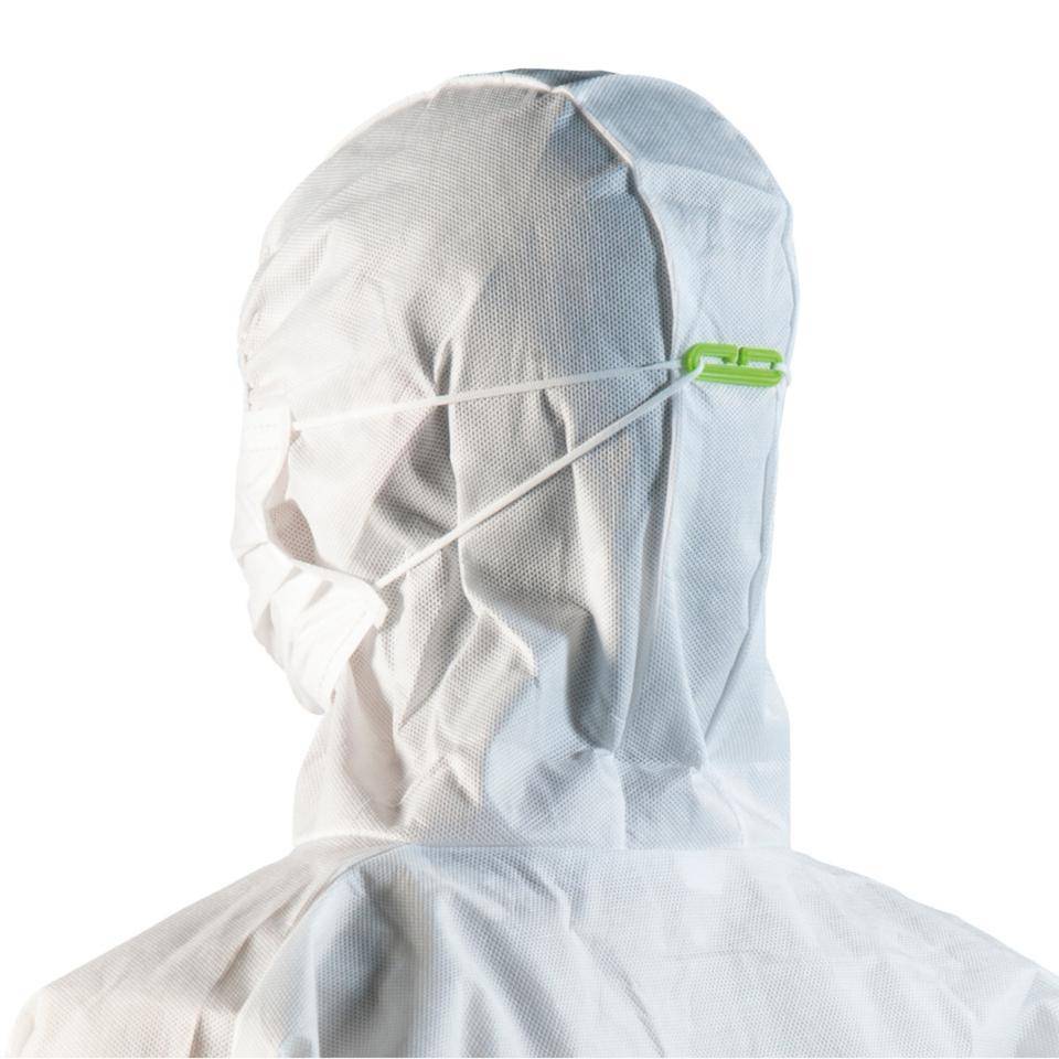 Isofield Reinraum-Gesichtsmaske Peta 230, unsteril, ISO5 GMP C/D, weiß, 50 ST/VE
