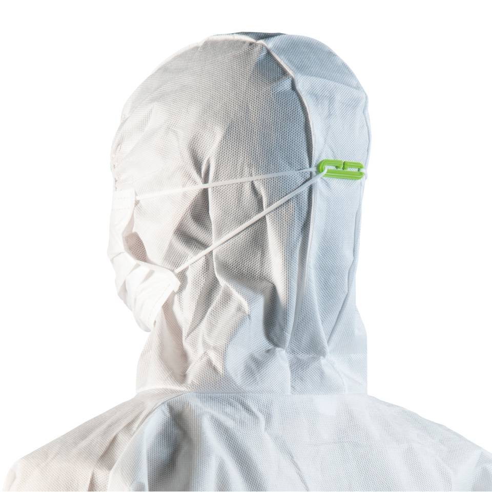 Isofield Reinraum-Gesichtsmaske Exa 230, steril, ISO4 GMP A/B, weiß, 50 ST/VE