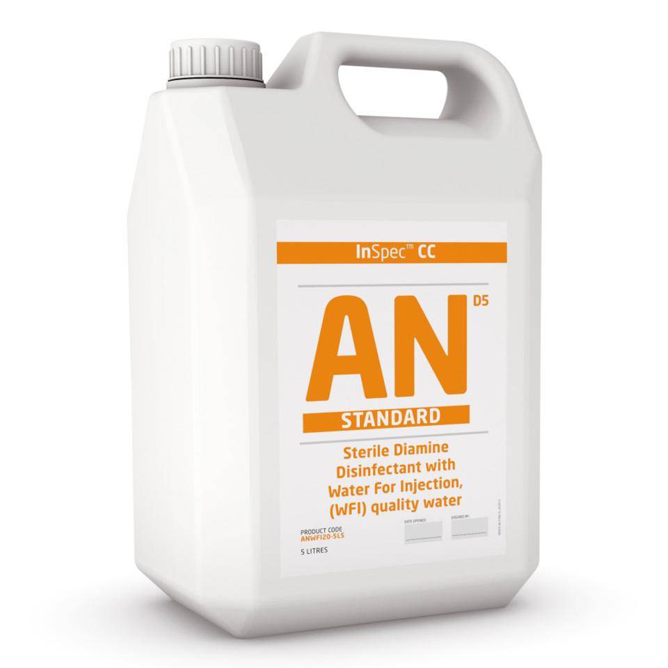 InSpec™ Reiniger AN, steril, ready to use, ISO 5 GMP A/B, 5 l/Kanister