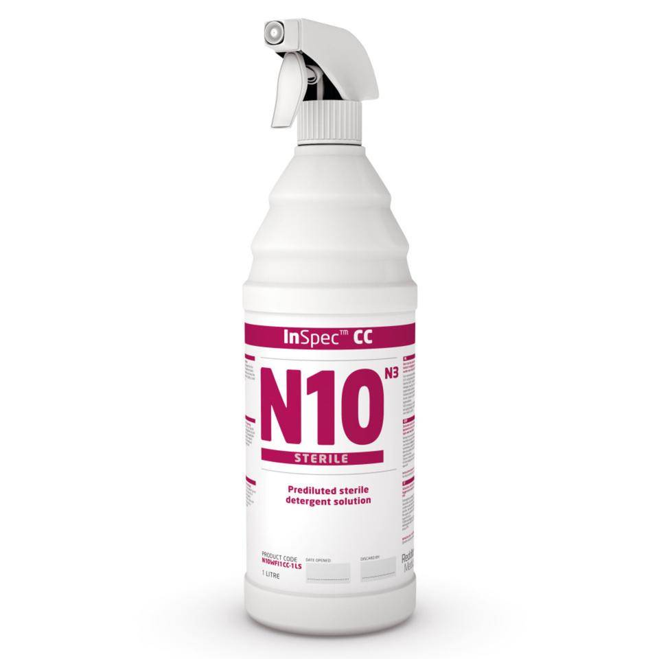 InSpec™ Reiniger N10, steril, ready to use, ISO 5 GMP A/B, 900ml/Spray