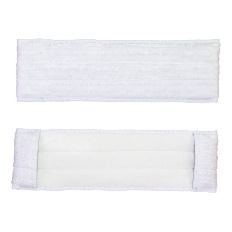 RR-Einweg-Mopp ClinoOneWay Ultra PW, ISO5, 70% Mikrofaser/30% PES, 40cm, 5/VE