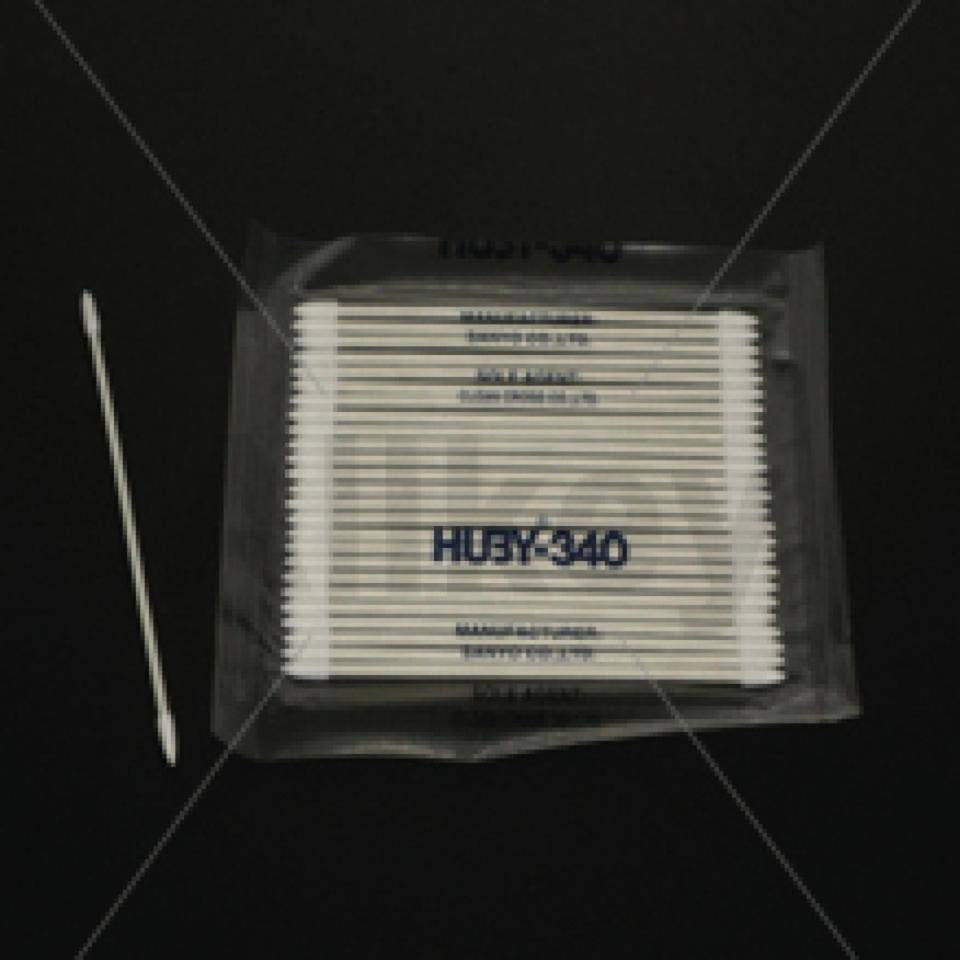 Reinraum-Swab HUBY-BB-013, unsteril, GMP C/D, 2-fach, Baumwollköpfe, 2500 ST/VE