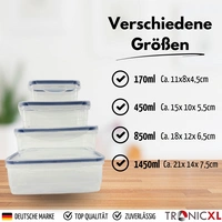 48 Teile Frischhaltedosen Set 24 Dosen mit 24 Deckel Frischhaltedose Klick System Kunststoff Vorratsdosen spülmaschinenfest 48 Teile Frischhaltedosen Set 24 Dosen mit 24 Deckel Frischhaltedose Klick System Kunststoff Vorratsdosen spülmaschinenfest