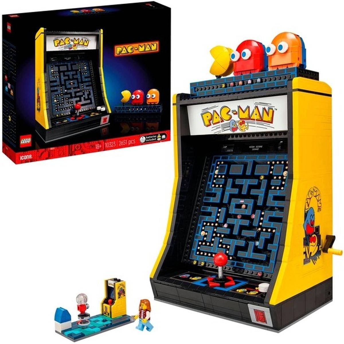 LEGO ICONS PAC-MAN Arcade Home & Living Spielwaren Kreativ- & Lernspielzeug