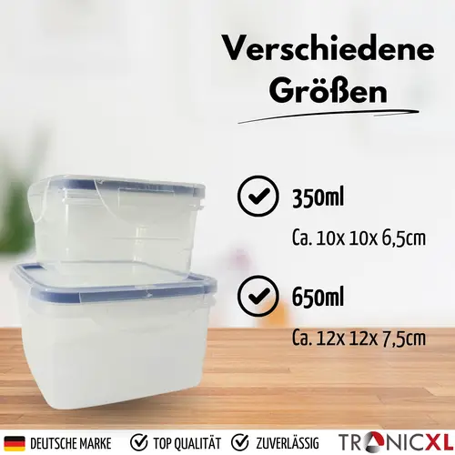 48 Teile Frischhaltedosen Set 24 Dosen mit 24 Deckel Frischhaltedose Klick System Kunststoff Vorratsdosen spülmaschinenfest 48 Teile Frischhaltedosen Set 24 Dosen mit 24 Deckel Frischhaltedose Klick System Kunststoff Vorratsdosen spülmaschinenfest