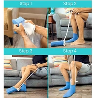 Sockenanziehhilfe Sockenanzieher Socken Strumpf Anzieher Anziehhilfe für Senioren Sockenanziehhilfe Sockenanzieher Socken Strumpf Anzieher Anziehhilfe für Senioren