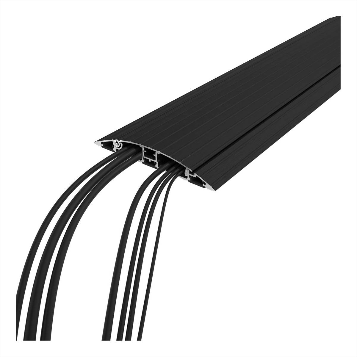 DATAFLEX Addit Kabelschutz, gerade 433, schwarz, 180 cm