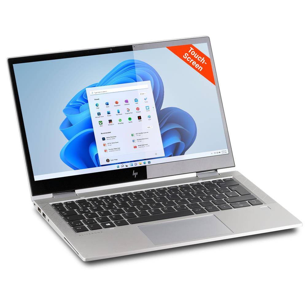 HP EliteBook x360 830 (B-Ware) G8 2in1 Notebook (i7 1185G7, 32GB, 512GB SSD NVMe, FULL HD, IR-CAM, FP) Win 11
