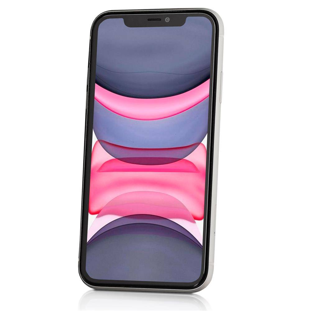 Apple iPhone 11 (B-Ware) Smartphone (P/N: MHDJ3ZD/A, 128GB, Weiß, Face ID, LTE-A, 12 Megapixel)