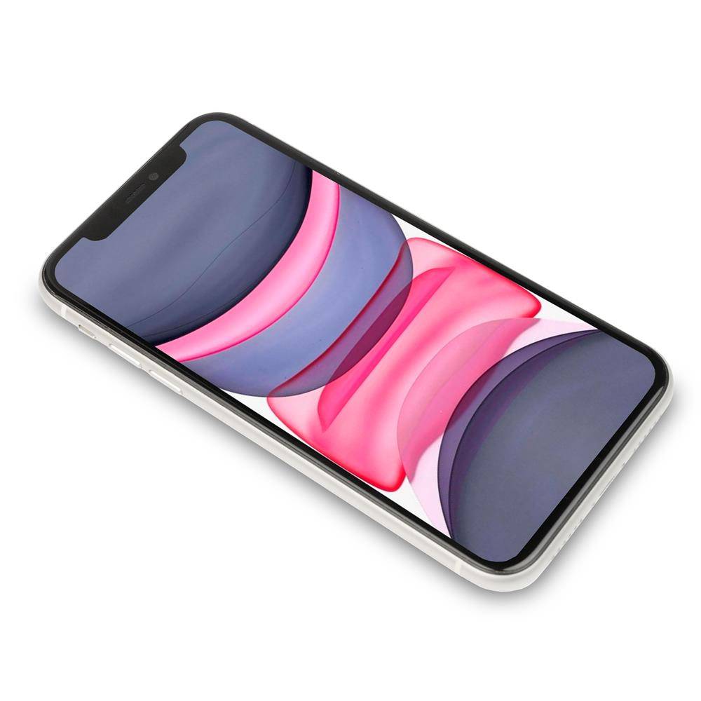 Apple iPhone 11 (Refurbished) Smartphone (P/N: MHDC3ZD/A, 64GB, Weiß, Face ID, LTE-A, 12 Megapixel)