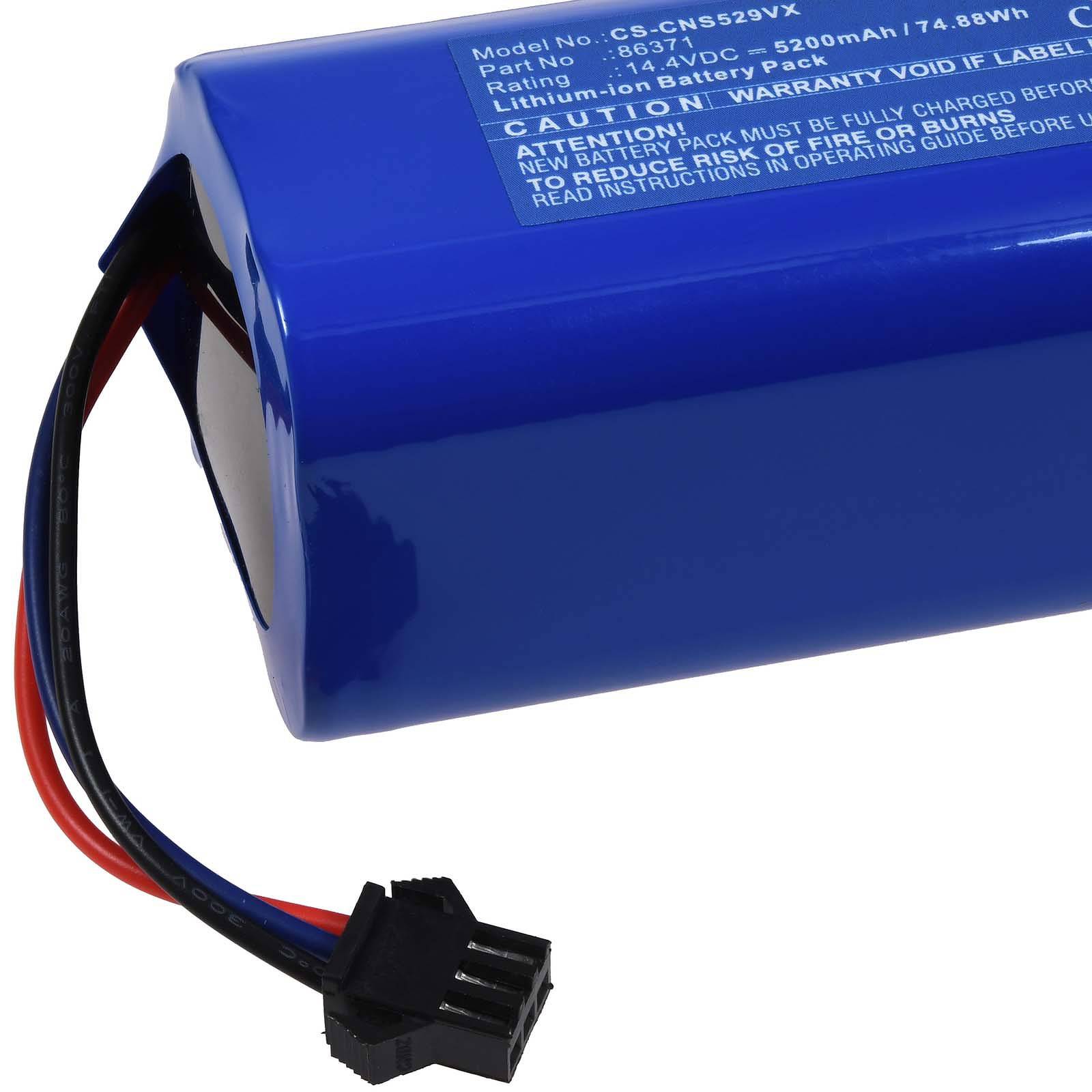 Powery Akku kompatibel mit Cecotec Typ 86371, 14,4V, Li-Ion