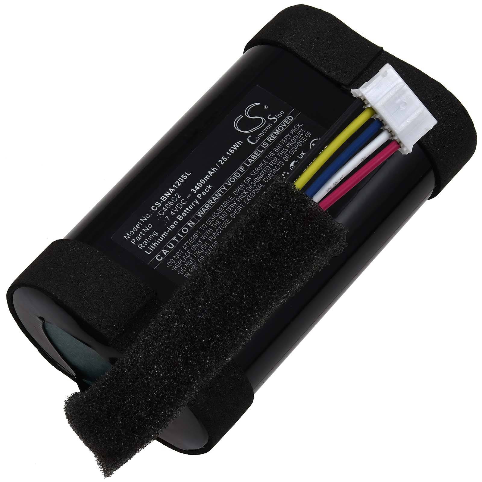 Powery Akku kompatibel mit Bang & Olufsen Typ C406C2, 7,4V, Li-Ion